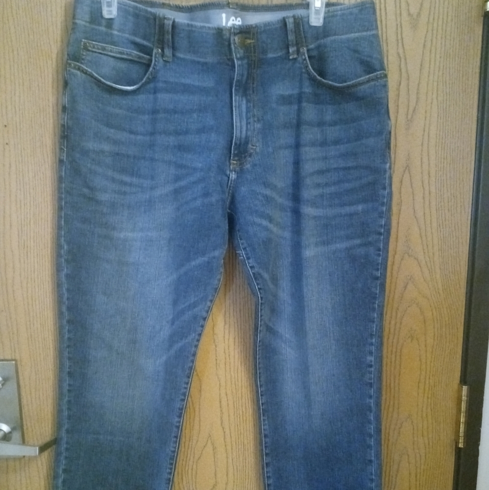 LEE mens blue jeans size 38x32